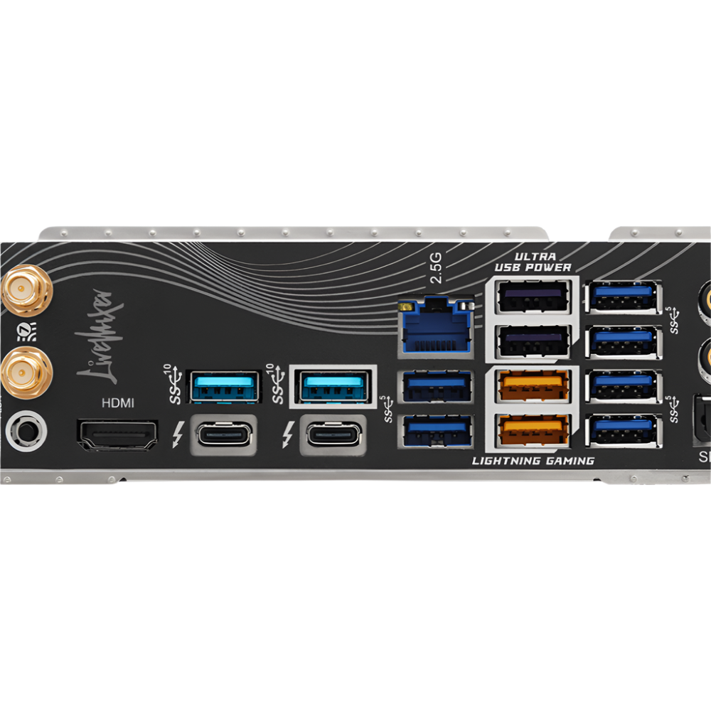 ASROCK Z890 Live Mixer WIFI DDR5 Intel Motherboard - 4