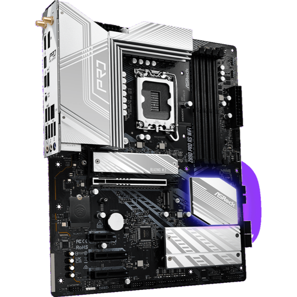 ASROCK Z890 Pro RS WIFI DDR5 Intel Motherboard - 3