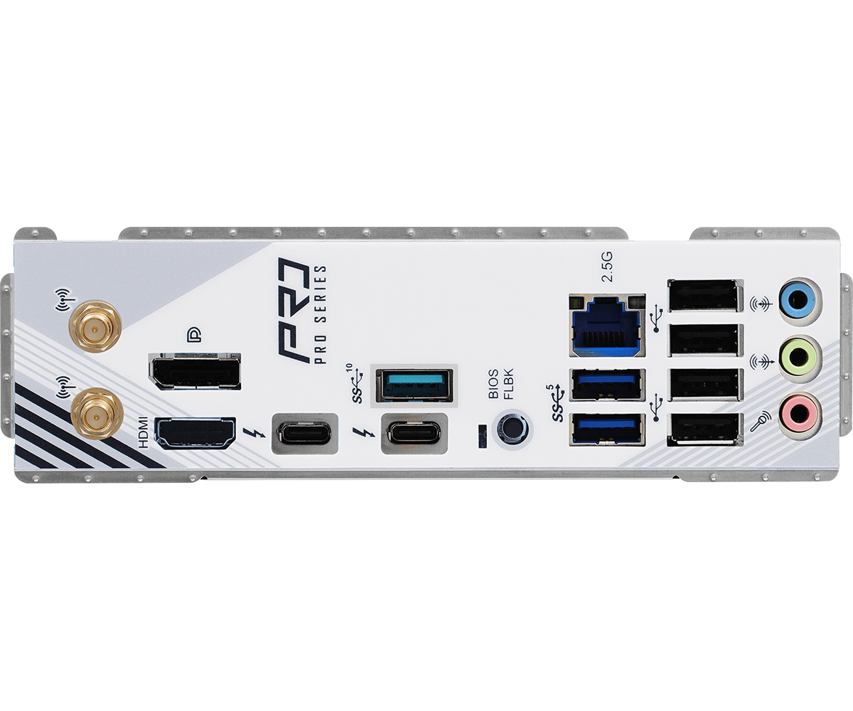 ASROCK Z890 PRO RS WIFI WHITE MOTHERBOARD – TechCure India