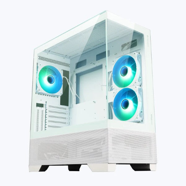 ZEBRONICS Atlas Premium Gaming Cabinet White – TechCure India