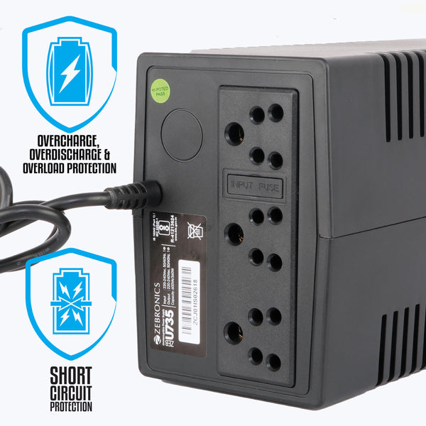 ZEBRONICS 735VA UPS – TechCure India
