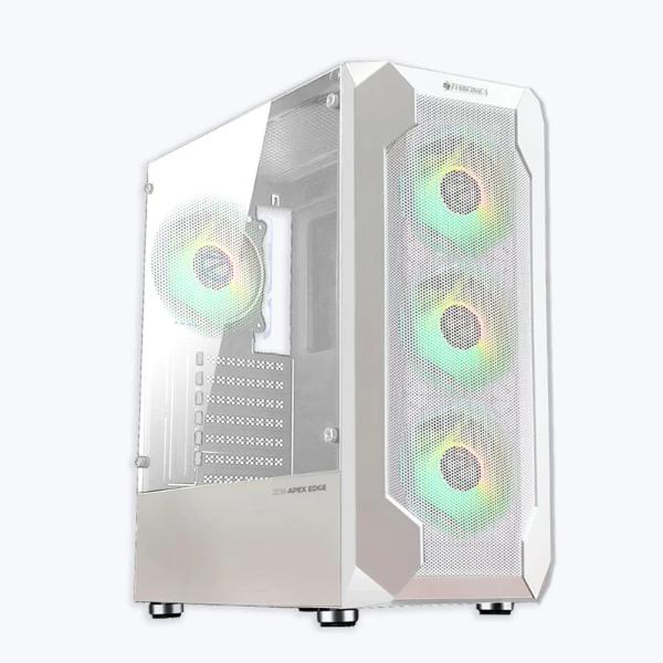 ZEBRONICS APEX Edge Premium Mesh Gaming Full-Tower Cabinet (White) – TechCure India