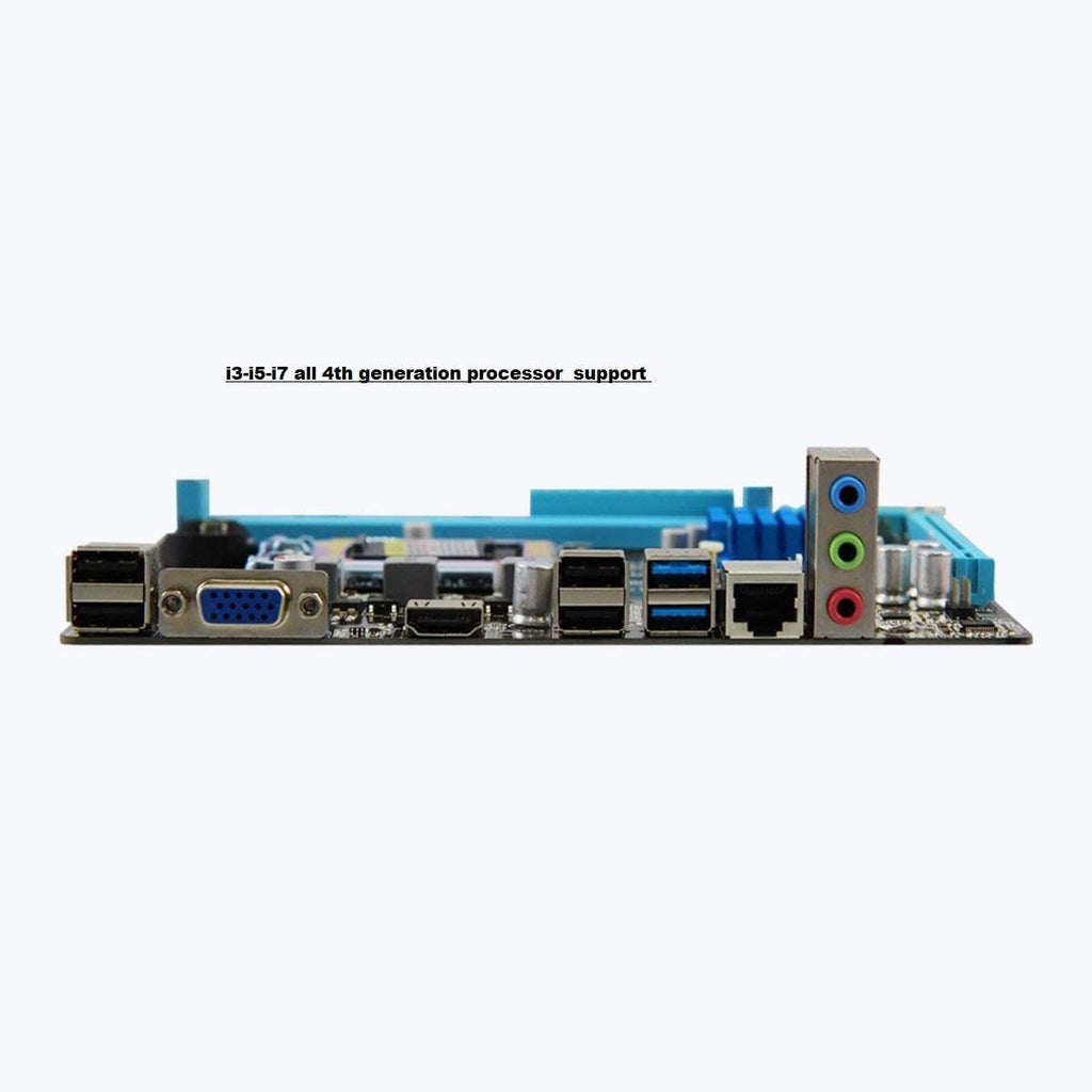 ZEBRONICS H81 LGA 1150 Socket Motherboard – TechCure India
