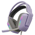 ZEBRONICS Havoc Premium Gaming Over Ear Headphone with Dolby Atmos Subscription, 50mm Neodymium Drivers, Extra Soft Ear Cushion, Suspension Headband,Braided Cable (Purple) – TechCure India