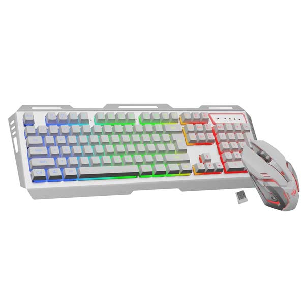 ZEBRONICS Transformer PRO Gaming Wireless Keyboard & Mouse Combo (White) – TechCure India