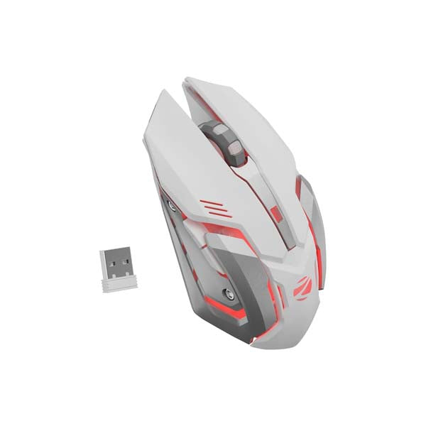 ZEBRONICS Transformer PRO Gaming Wireless Keyboard & Mouse Combo (White) – TechCure India