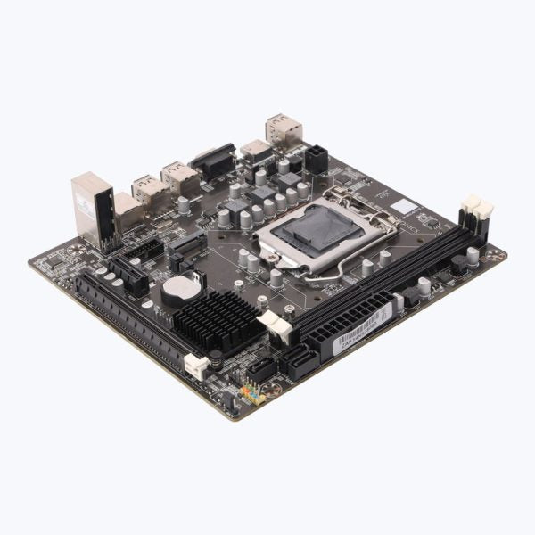ZEBRONICS ZEB-H61M2 with PCIE M.2 / NVMe Slot (LGA 1155 Socket) Motherboard (Black) – TechCure India