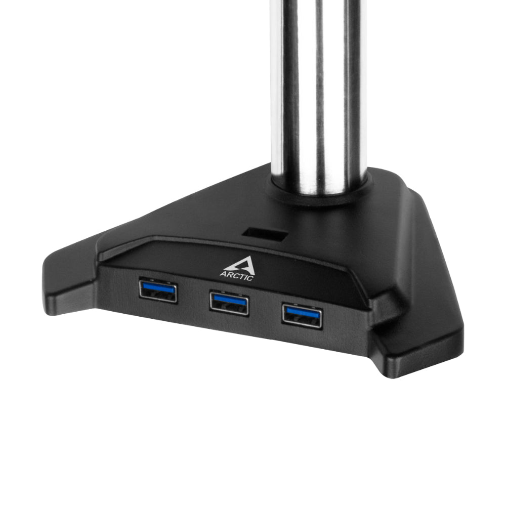 ARCTIC Z2-3D Gen-3 desk mount gas spring dual monitor arm - 5