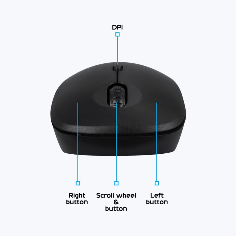 ZEBRONICS ZEB-BOLD WIRELESS OPTICAL MOUSE – TechCure India