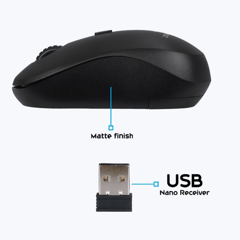 ZEBRONICS ZEB-BOLD WIRELESS OPTICAL MOUSE – TechCure India
