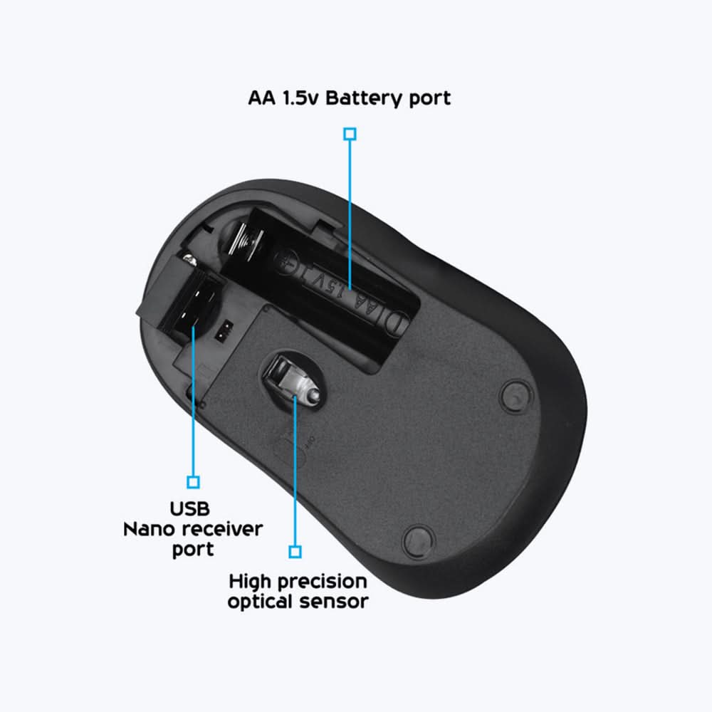 ZEBRONICS ZEB-BOLD WIRELESS OPTICAL MOUSE – TechCure India