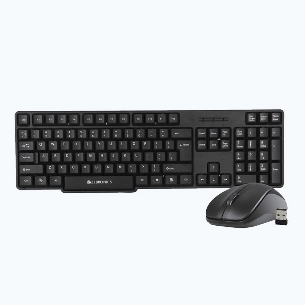 ZEBRONICS COMPANION 107 KEYBOARD SET – TechCure India