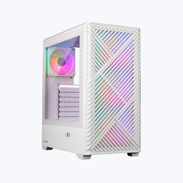 Zebronics Zeb Drift Premium Gaming Cabinet (White) – TechCure India