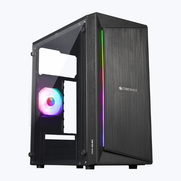 Zebronics ZEB-GLAC Gaming Cabinet (Black) – TechCure India