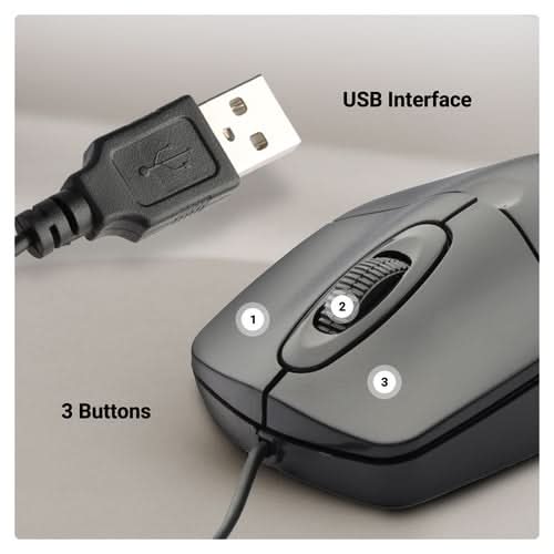 ZEBRONICS Scoot Wired Mouse – TechCure India