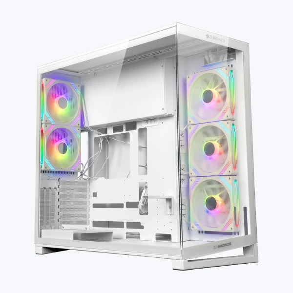 Zebronics Zeb Shadow Core Premium Gaming Case White – TechCure India