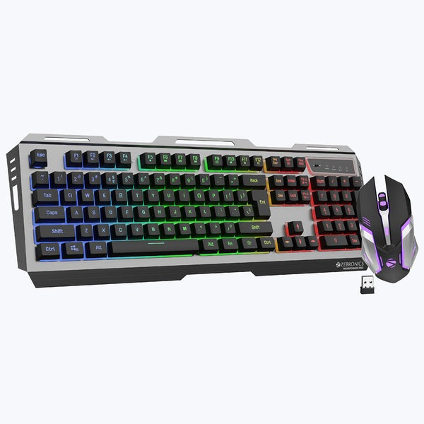 Zebronics Zeb-Transformer Pro Gaming Keyboard and Mouse Combo (Black) – TechCure India