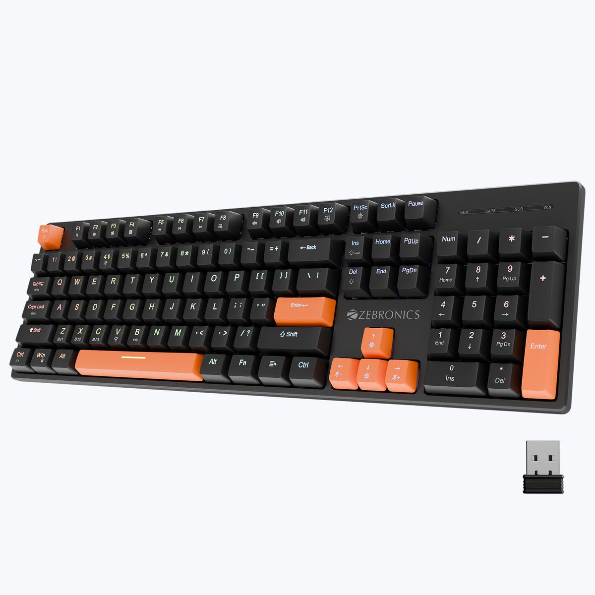 Zebronics Max Ninja 104W Mechanical Keyboard