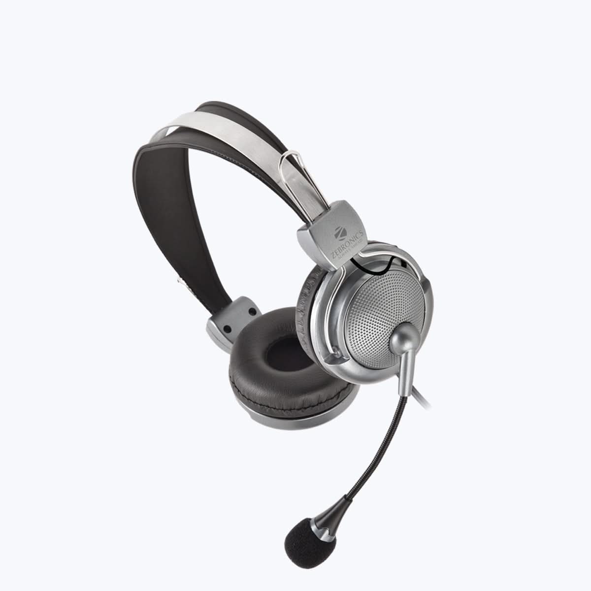 ZEBRONICS ZEB SUPREME USB WITH MIC WIRED HEADSET – TechCure India