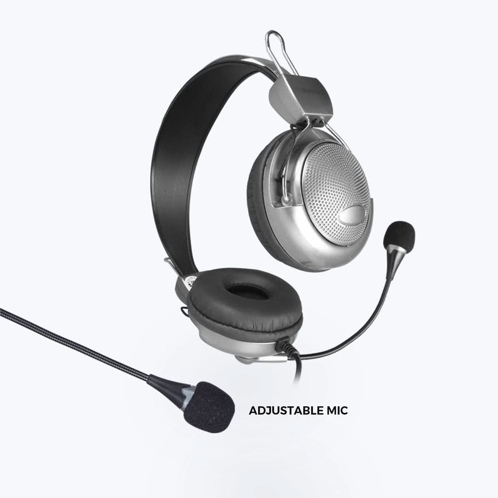 ZEBRONICS ZEB SUPREME USB WITH MIC WIRED HEADSET – TechCure India