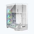Zebronics Blizzard Mid Tower Cabinet (White) – TechCure India
