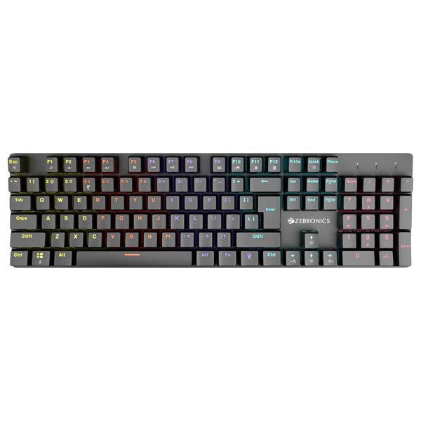 Zebronics Nitro Plus Mechanical Keyboard (Black) – TechCure India