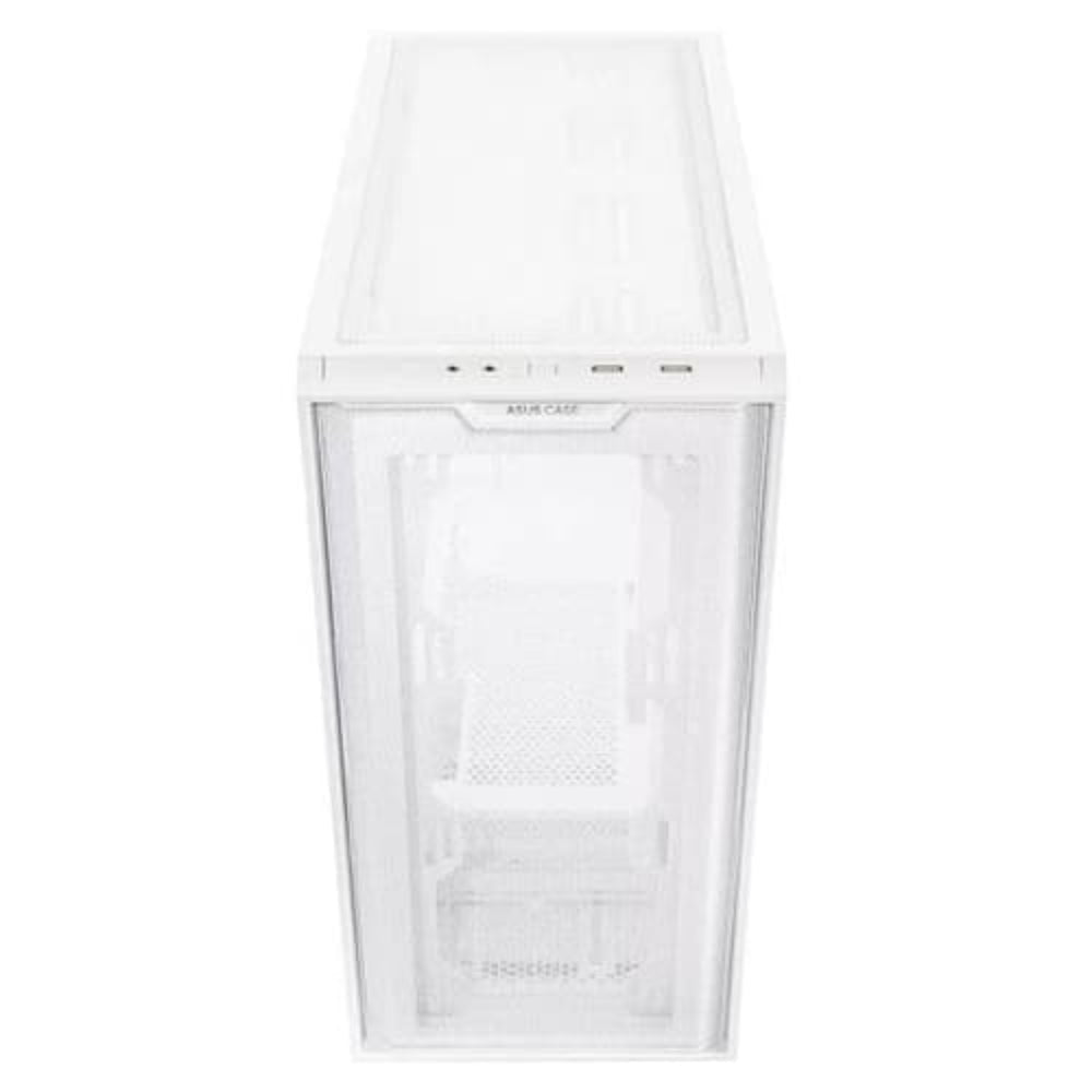 ASUS A21 MATX Mid Tower Cabinet (White) – TechCure India