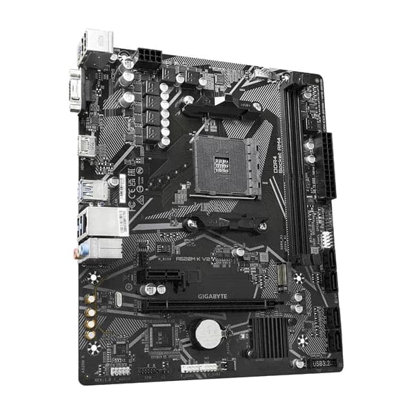 GIGABYTE A520M K V2 DDR4 AMD Motherboard - 3