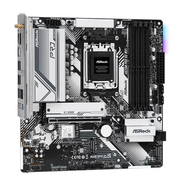 ASROCK A620M Pro RS Wifi DDR5 AMD Motherboard - 4