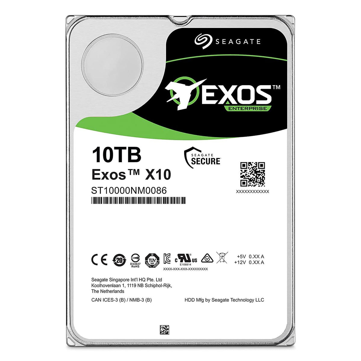 SEAGATE EXOS ENTERPRISES 10TB INTERNAL SATA HARD DRIVE – TechCure India