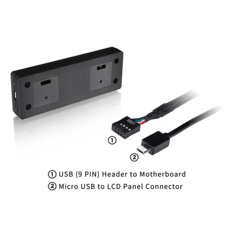 THERMALTAKE 3.9 Inch LCD Screen Kit ( Black ) – TechCure India