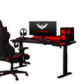 WAR HAMMER Warstation Carbonfibre Automatic Height Adjustable Sit Stand Desk – TechCure India