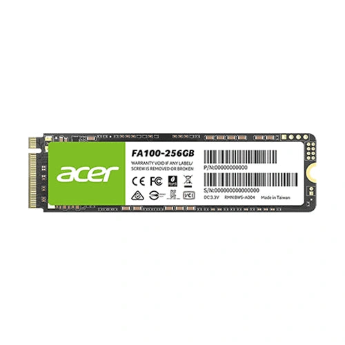 Acer FA100 256GB NVMe Gen3 SSD – Model BL-9BWWA-118 – TechCure India