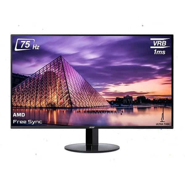 Acer SA241Y 23.8 Inch (60.45 Cm) 1920 x 1080 Pixels Full HD VA Panel Ultra Thin LCD Monitor – TechCure India