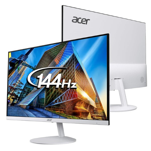 Acer SA272 P1 27 Inch Full HD IPS Ultra Slim (7.2mm Thick) Backlit LED Monitor I Zero Frame I 144Hz Refresh I 1 MS VRB I AMD FreeSync I 1xHDMI 1xVGA I Speakers I Eye Care I Eco Display – TechCure India