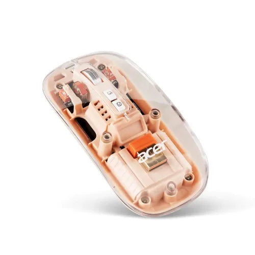 Acer Transparent Wireless Peach Mouse – Model ZC-A01SI-2DT – TechCure India