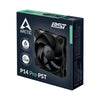 ARCTIC P14 Pro PST 140mm Non RGB Cabinet Fan ( Black ) ( Single Pack ) - 2