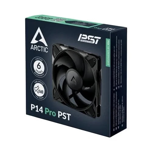 Arctic P14 Pro PST 140mm Cabinet Fan – TechCure India