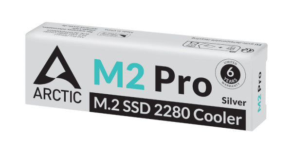 Arctic M2 Pro M.2 SSD Cooler - Silver – TechCure India