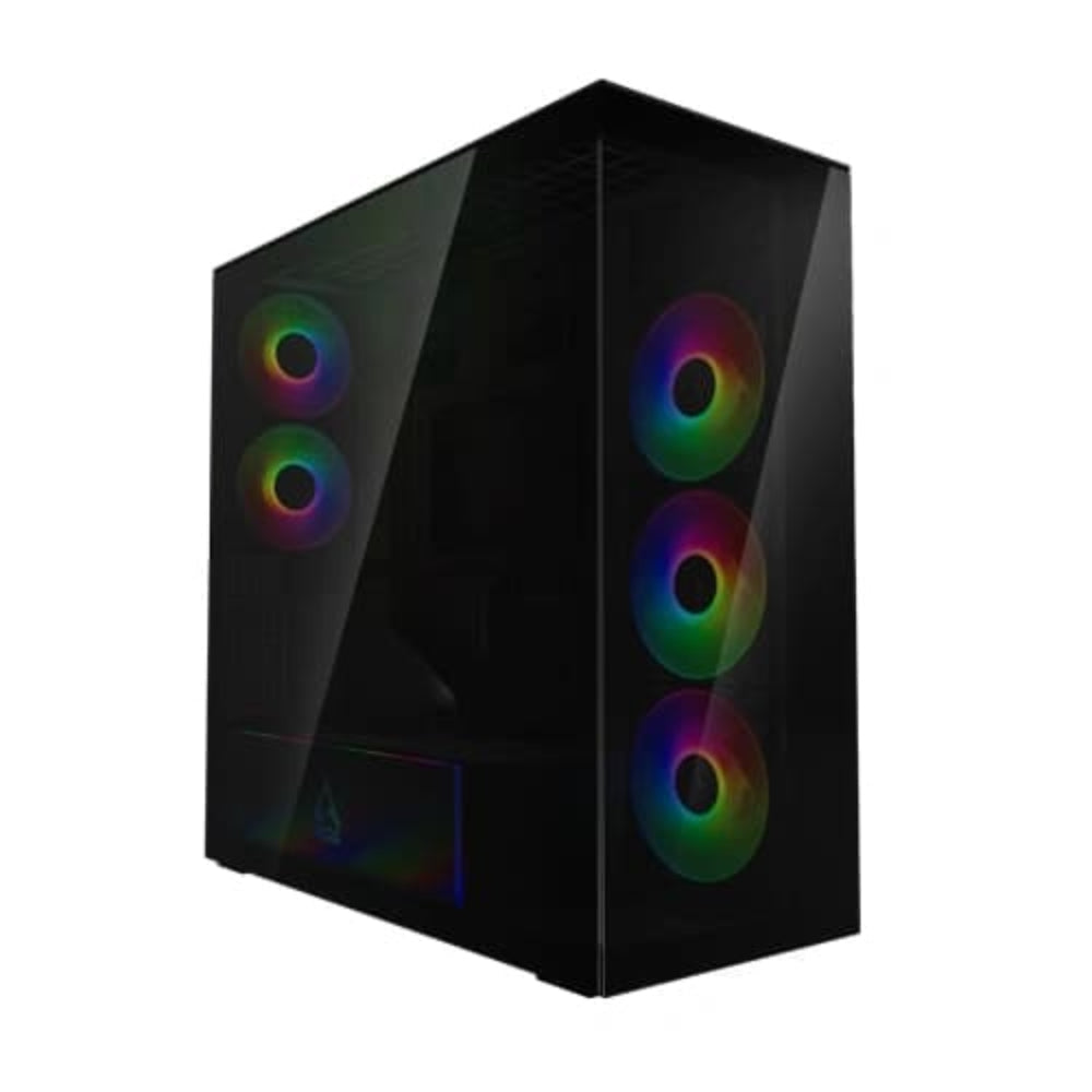 ARCTIC Xtender VG ARGB EATX Mid Tower Cabinet ( Black ) – TechCure India