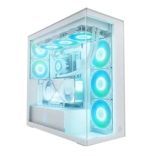 Arctic Xtender VG ARGB White E-ATX Mid Tower Case – TechCure India