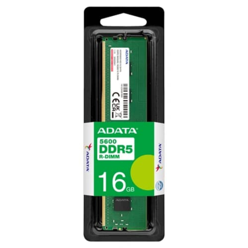 ADATA 16GB ( 16GBx1 ) 5600MHz DDR5 RAM ( Green )( CL46 )