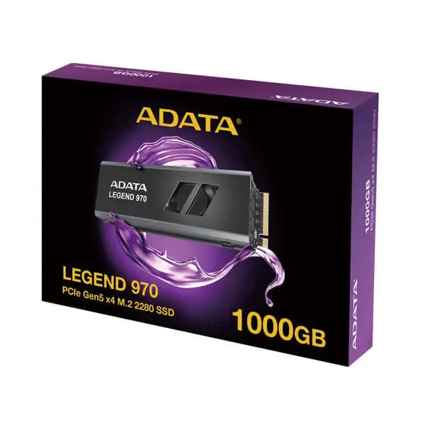 Adata Legend 970 1000GB M.2 Gen5 NVMe Internal SSD (SLEG-970-1000GCI) – TechCure India