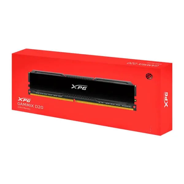 Adata XPG Gammix D20 8GB (8GBx1) Ddr4 3600MHz Desktop Ram (Black) (AX4U36008G18I-CBK20) – TechCure India