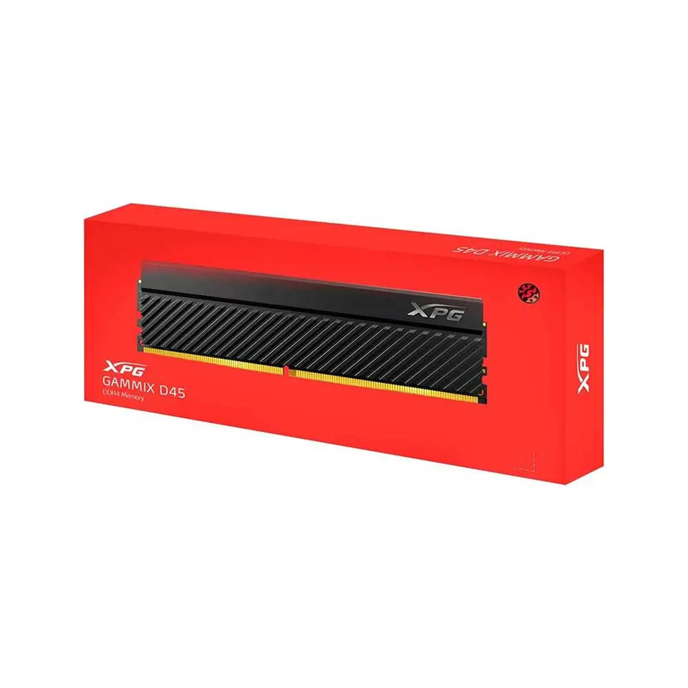Adata Xpg Gammix D45 8Gb (8Gbx1) Ddr4 3200Mhz Desktop Ram (Black) (AX4U32008G16A-CBKD45) – TechCure India