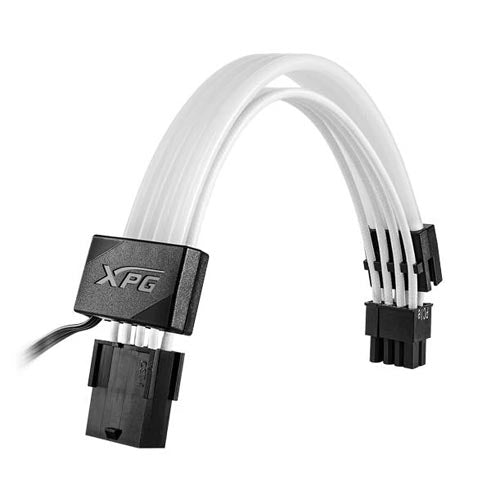 ADATA XPG Prime ARGB 8-PIN VGA Extension Cable (White) ARGBEXCABLE-VGA-BKCWW – TechCure India
