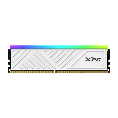 Adata XPG Spectrix D35G RGB White 8GB 3200MHz CL16 DDR4 RAM – Model AX4U32008G16A-SWHD35G – TechCure India