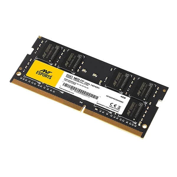 ANT ESPORTS 690 Neo FP 4GB ( 4GB x 1 ) 2666MHz DDR4 Laptop RAM ( CL19 )