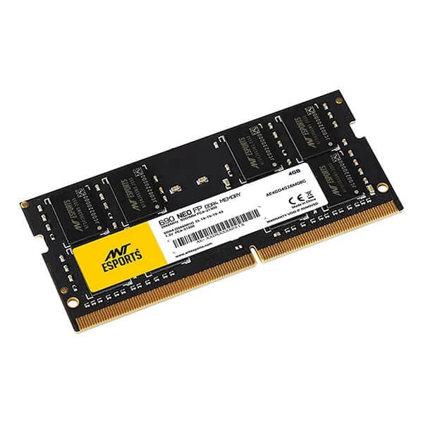 ANT ESPORTS 690 Neo FP 4GB ( 4GB x 1 ) 2666MHz DDR4 Laptop RAM ( CL19 ) - 2