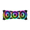 GAMDIAS Aeolus M2-1203 Lite 120mm ARGB Cabinet Fan (Triple Pack)